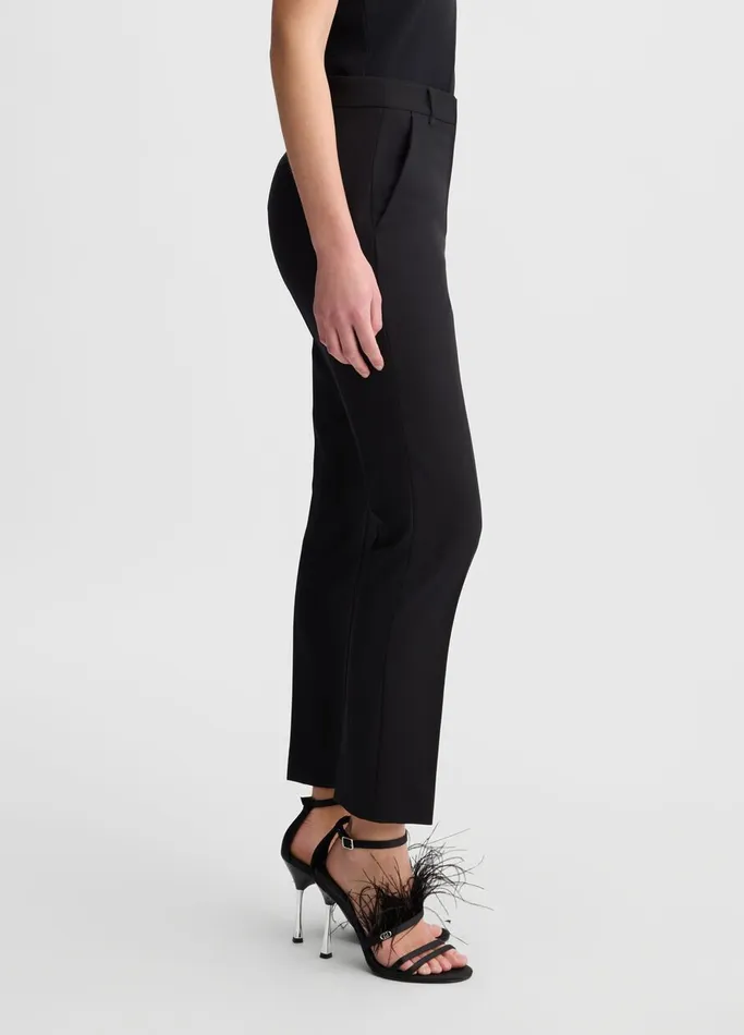 Women Liujo Tailleurs Cigarette Trousers Black