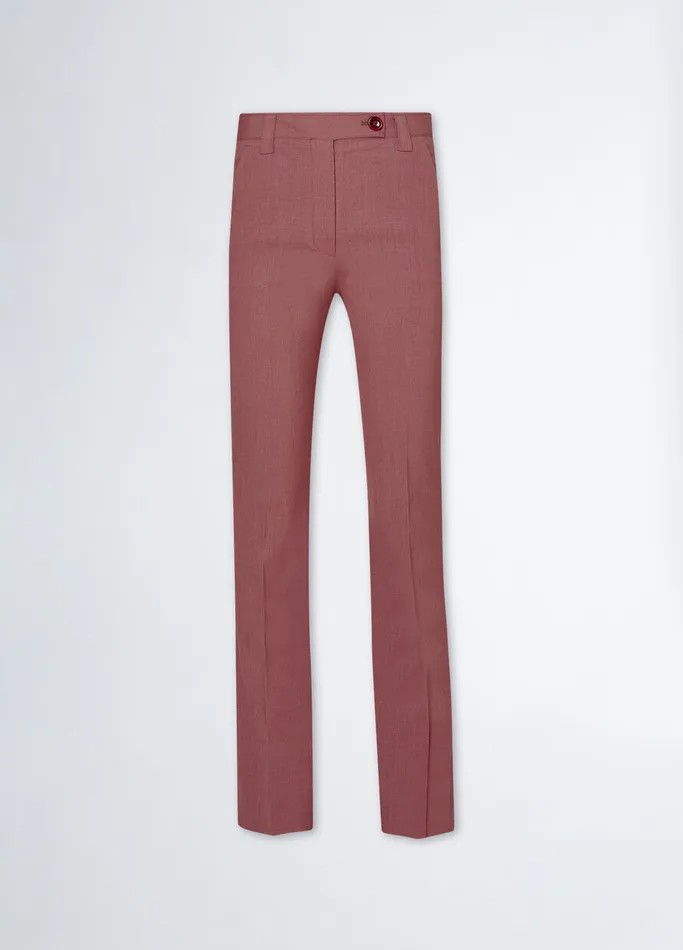 Women Liujo Tailleurs Flared Suit Trousers Hydrangea