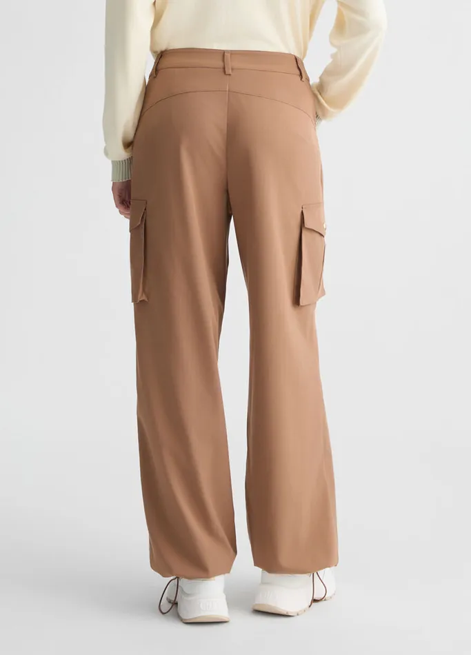 Women Liujo Trousers Beige Cargo Trousers Brown