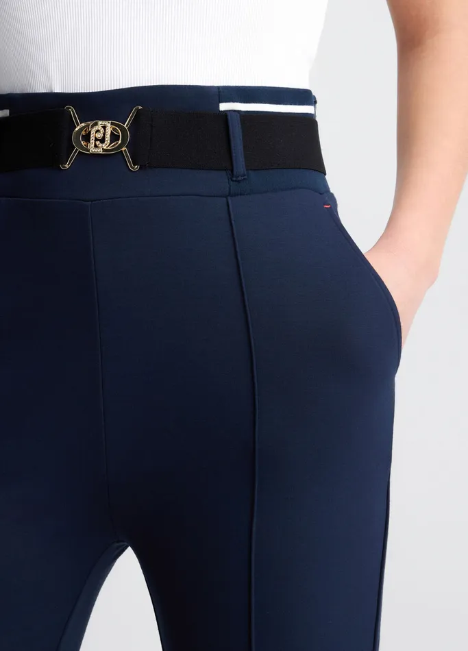 Women Liujo Trousers Jersey Trousers Blue