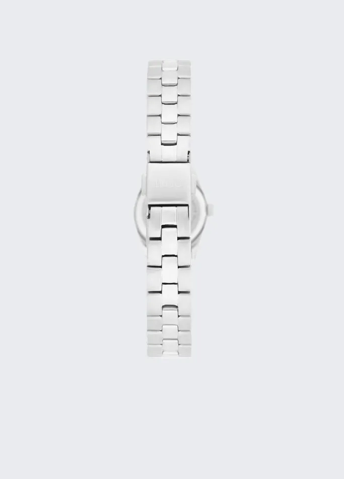 Women Liujo Watches Slim Steel Watch Silver Tone