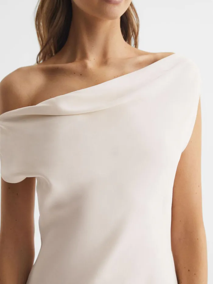 Women Loretta OffTheShoulder Maxi Dress Ivory Reiss Dresses
