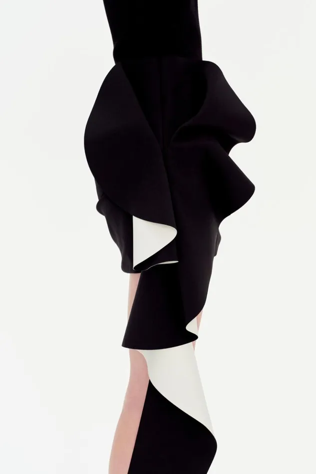 Women Marcelina Skirt Black Multi Jonathan Simkhai Pants and Bottoms