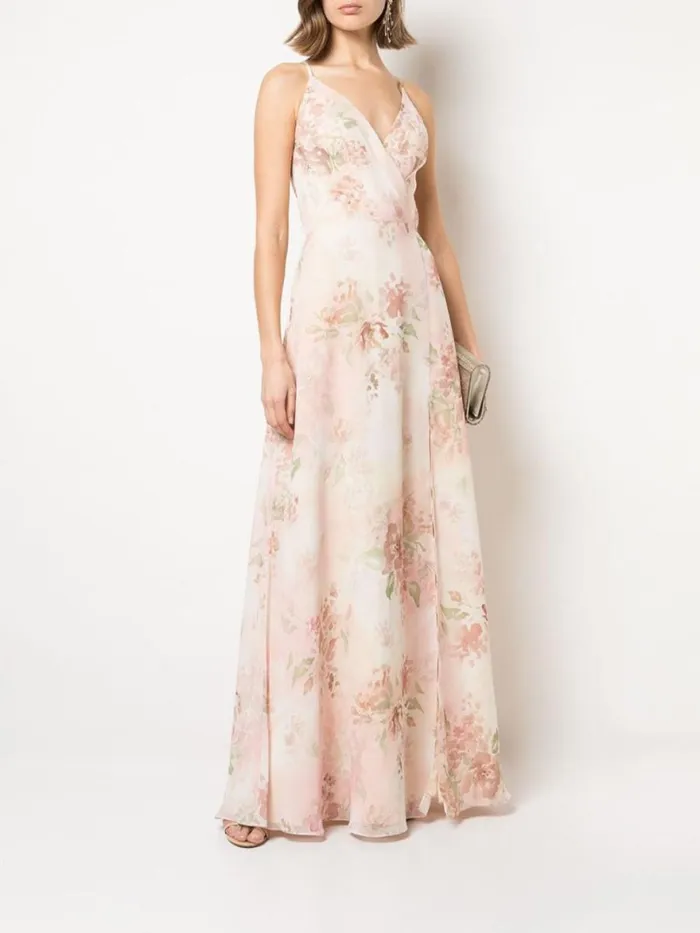 Women Marchesa Notte Marchesa Sessa Printed Blush