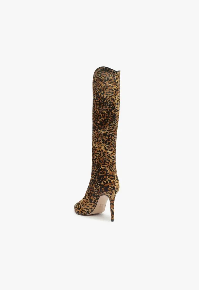 Women Maryana Boots Schutz Shoes Maryana Wild Leather Boot Animal Print
