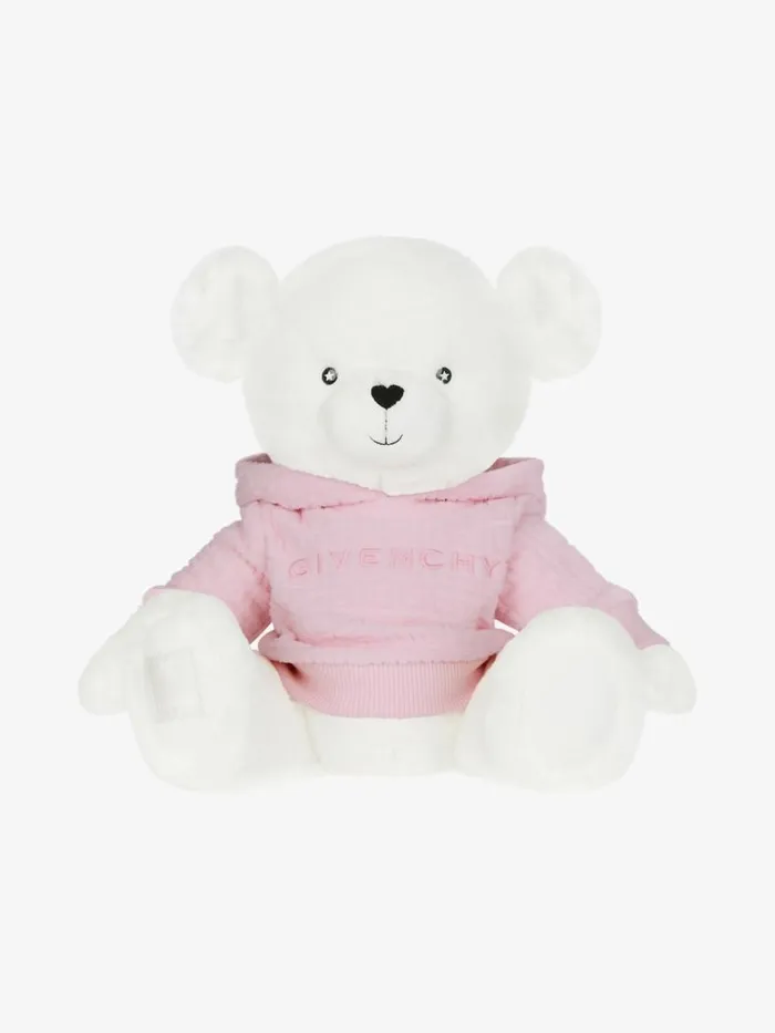 WomenMen Baby 1 Month To 3 Years Givenchy GIVENCHY Teddy Bear In Faux Fur Light Pink