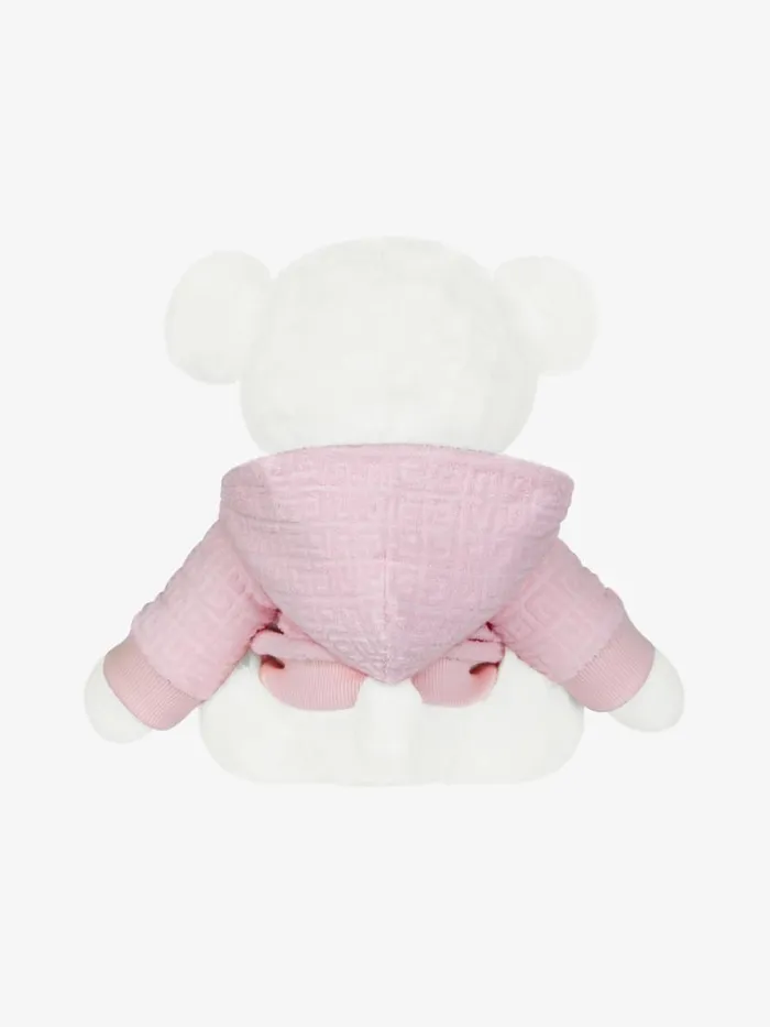 WomenMen Baby 1 Month To 3 Years Givenchy GIVENCHY Teddy Bear In Faux Fur Light Pink
