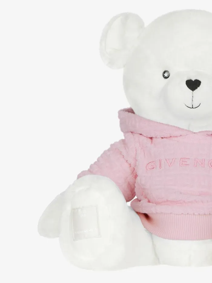 WomenMen Baby 1 Month To 3 Years Givenchy GIVENCHY Teddy Bear In Faux Fur Light Pink