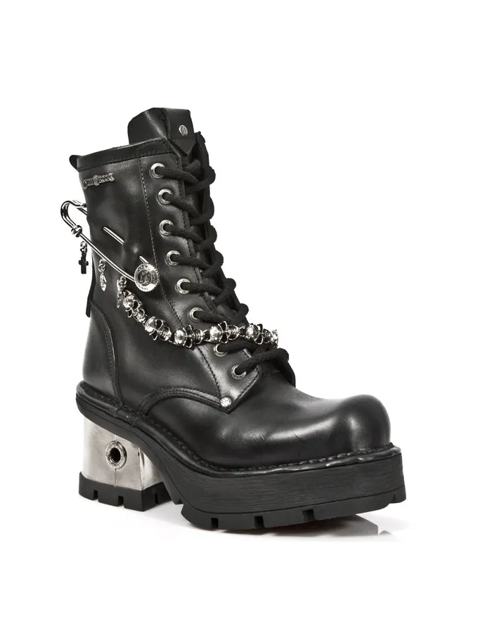 WomenMen Boot Metallic M1043C1 Boots New Rock WomenMen Boot Metallic M1043C1 Boots New Rock
