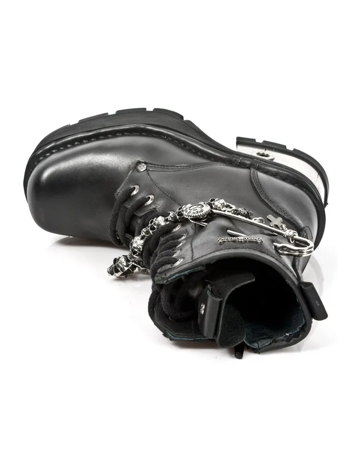 WomenMen Boot Metallic M1043C1 Boots New Rock WomenMen Boot Metallic M1043C1 Boots New Rock