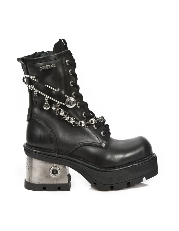 WomenMen Boot Metallic M1043C1 Boots New Rock WomenMen Boot Metallic M1043C1 Boots New Rock