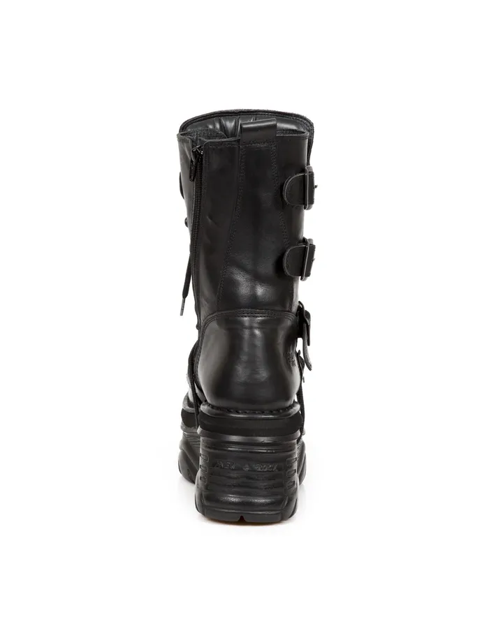 WomenMen Boots New Rock Boot Metallic M373C81 WomenMen Boots New Rock Boot Metallic M373C81