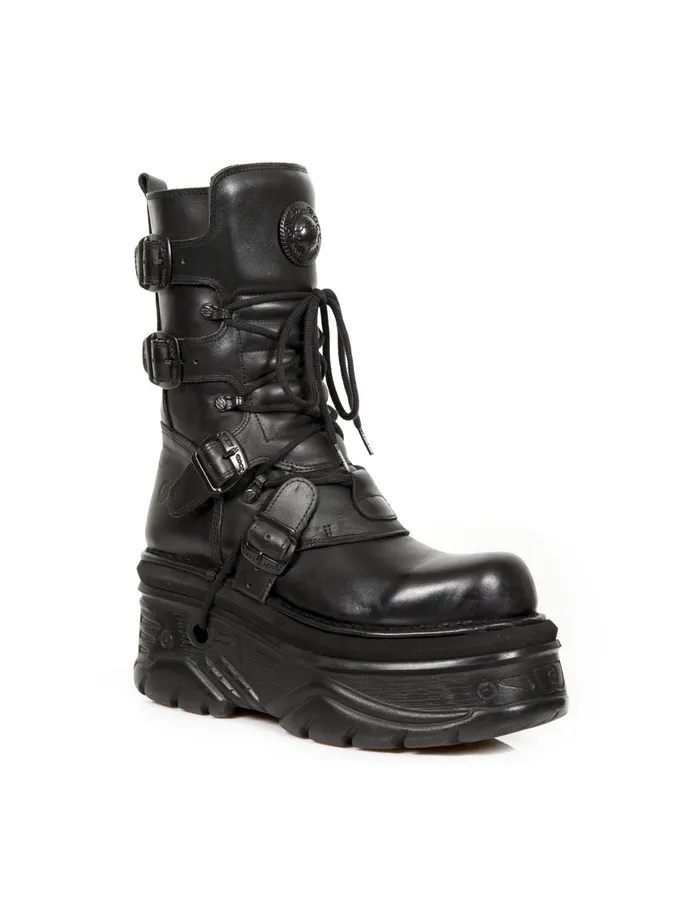WomenMen Boots New Rock Boot Metallic M373C81 WomenMen Boots New Rock Boot Metallic M373C81
