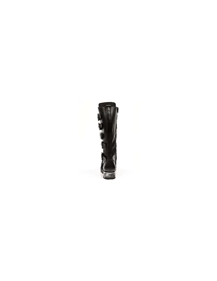 WomenMen Boots New Rock Boot Motorock MMr009C1 WomenMen Boots New Rock Boot Motorock MMr009C1