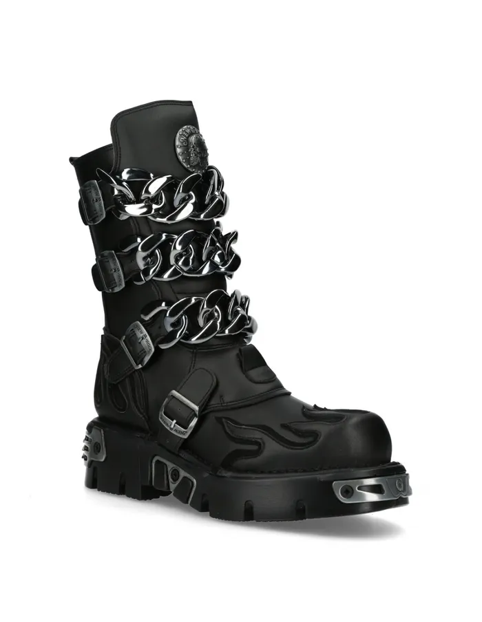 WomenMen Boots New Rock MMet032V6 WomenMen Boots New Rock MMet032V6