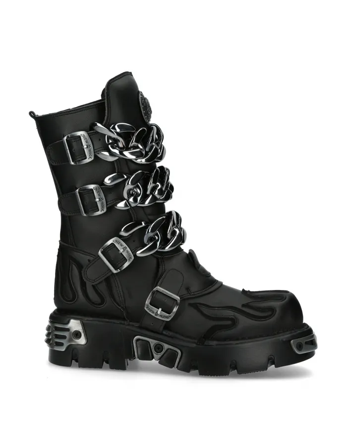 WomenMen Boots New Rock MMet032V6 WomenMen Boots New Rock MMet032V6