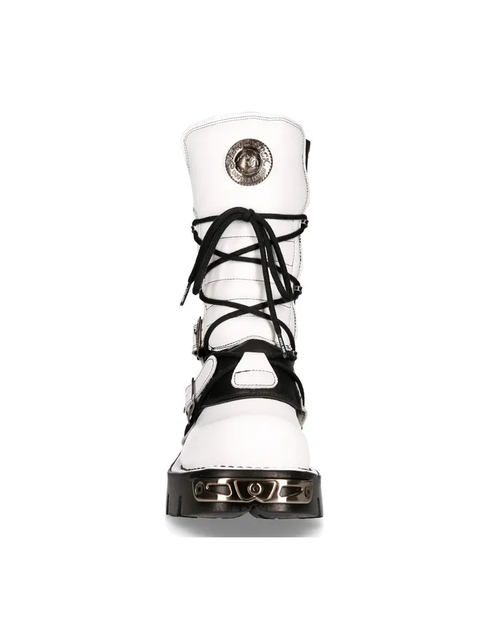 WomenMen Boots New Rock Metallic M373czC107