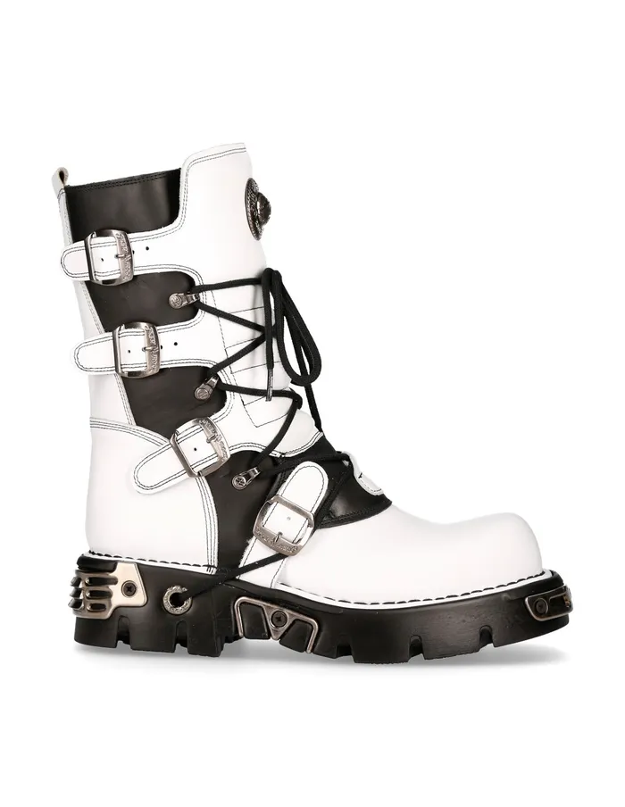 WomenMen Boots New Rock Metallic M373czC107