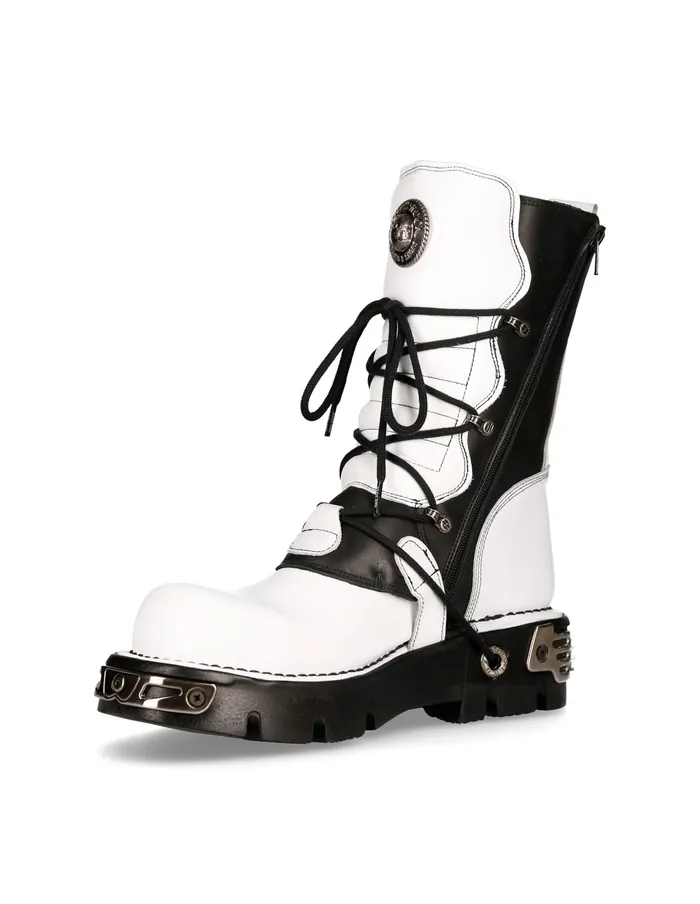 WomenMen Boots New Rock Metallic M373czC107