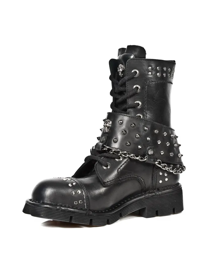 WomenMen New Rock Boot Metallic MNewmili081C1 Boots WomenMen New Rock Boot Metallic MNewmili081C1 Boots