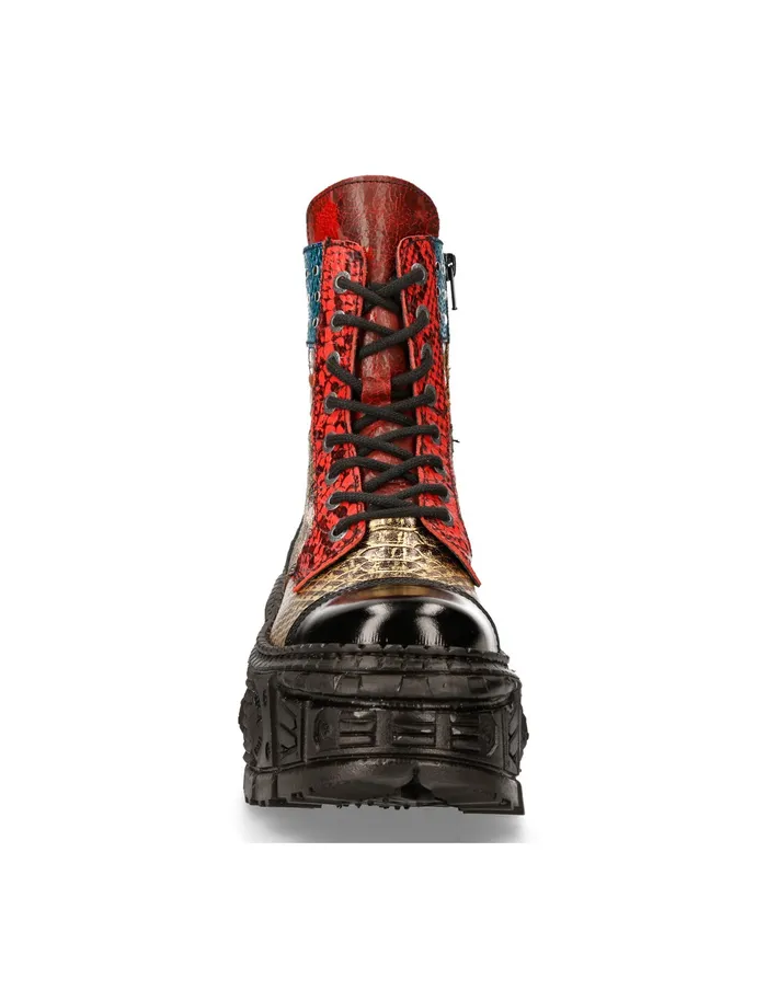 WomenMen Platform New Rock Boot Tank MMili245C2 WomenMen Platform New Rock Boot Tank MMili245C2