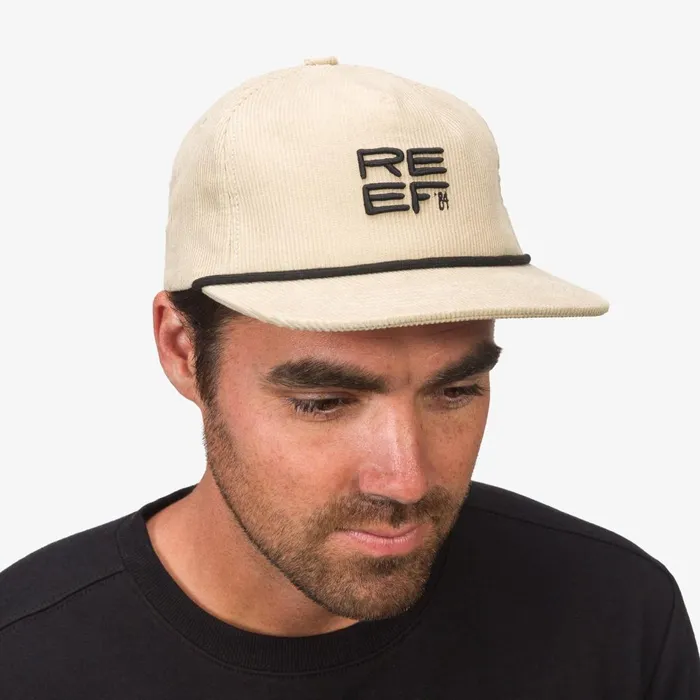 WomenMen Reef Hats and Beanies Nattie Corduroy Hat Almond Milk