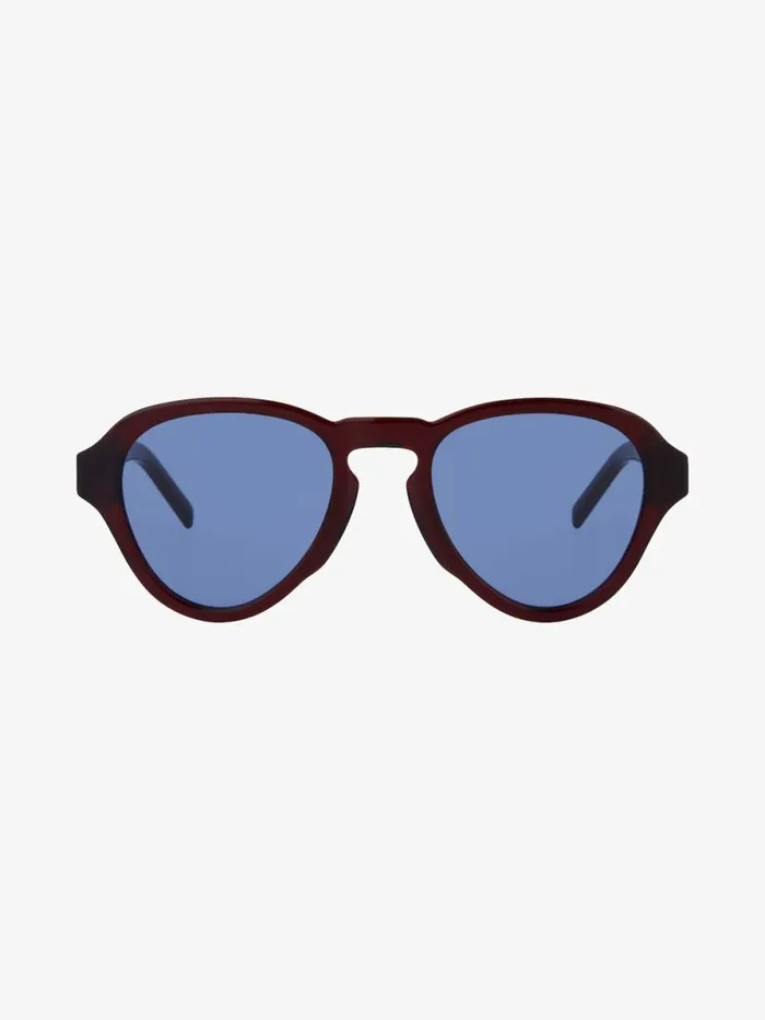 WomenMen Sunglasses Givenchy GV Day Unisex Sunglasses In Acetate Dark Red WomenMen Sunglasses Givenchy GV Day Unisex Sunglasses In Acetate Dark Red