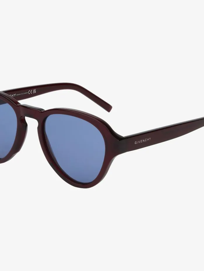 WomenMen Sunglasses Givenchy GV Day Unisex Sunglasses In Acetate Dark Red WomenMen Sunglasses Givenchy GV Day Unisex Sunglasses In Acetate Dark Red