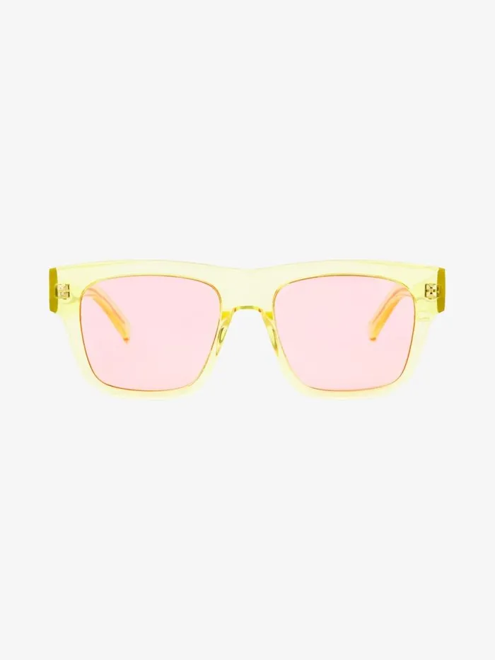 WomenMen Sunglasses Givenchy GV Day Unisex Sunglasses In Acetate Yellow WomenMen Sunglasses Givenchy GV Day Unisex Sunglasses In Acetate Yellow