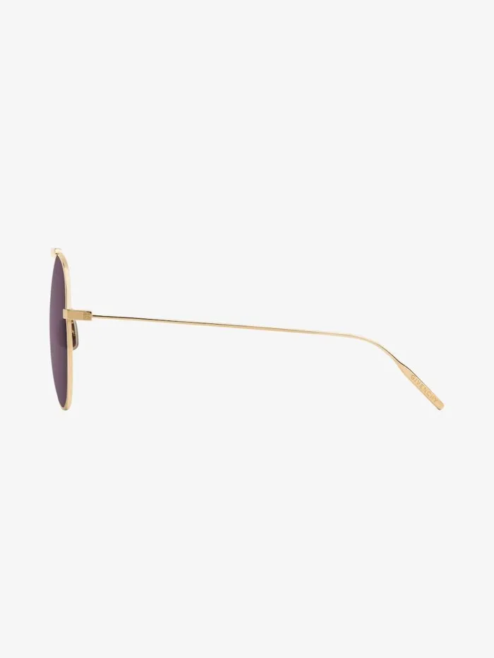 WomenMen Sunglasses Givenchy GV Speed Unisex Sunglasses In Metal Golden