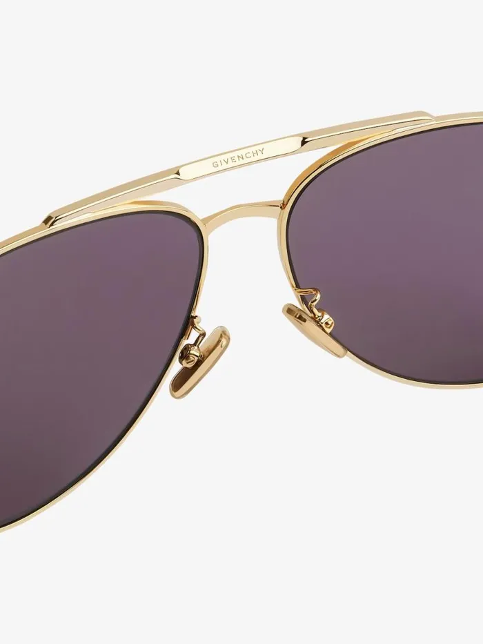 WomenMen Sunglasses Givenchy GV Speed Unisex Sunglasses In Metal Golden