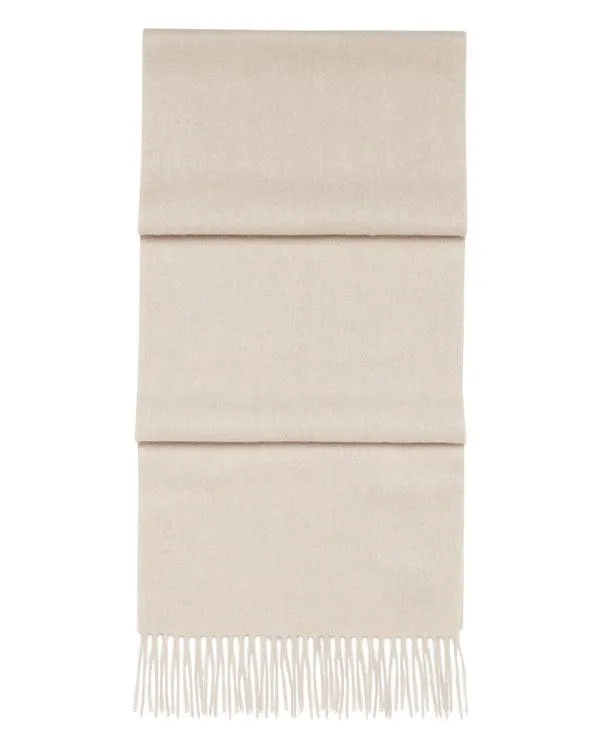 WomenMen Unisex Woven Cashmere ScarfIn Heather Beige Brown Heather Beige Brown NPeal Cashmere Scarves WomenMen Unisex Woven Cashmere ScarfIn Heather Beige Brown Heather Beige Brown NPeal Cashmere Scarves