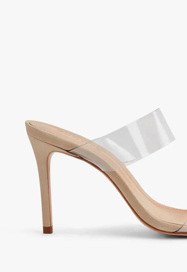 Women Mules Schutz Shoes Ariella Sandal Oyster Women Mules Schutz Shoes Ariella Sandal Oyster
