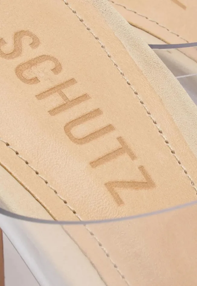 Women Mules Schutz Shoes Ariella Sandal Oyster Women Mules Schutz Shoes Ariella Sandal Oyster