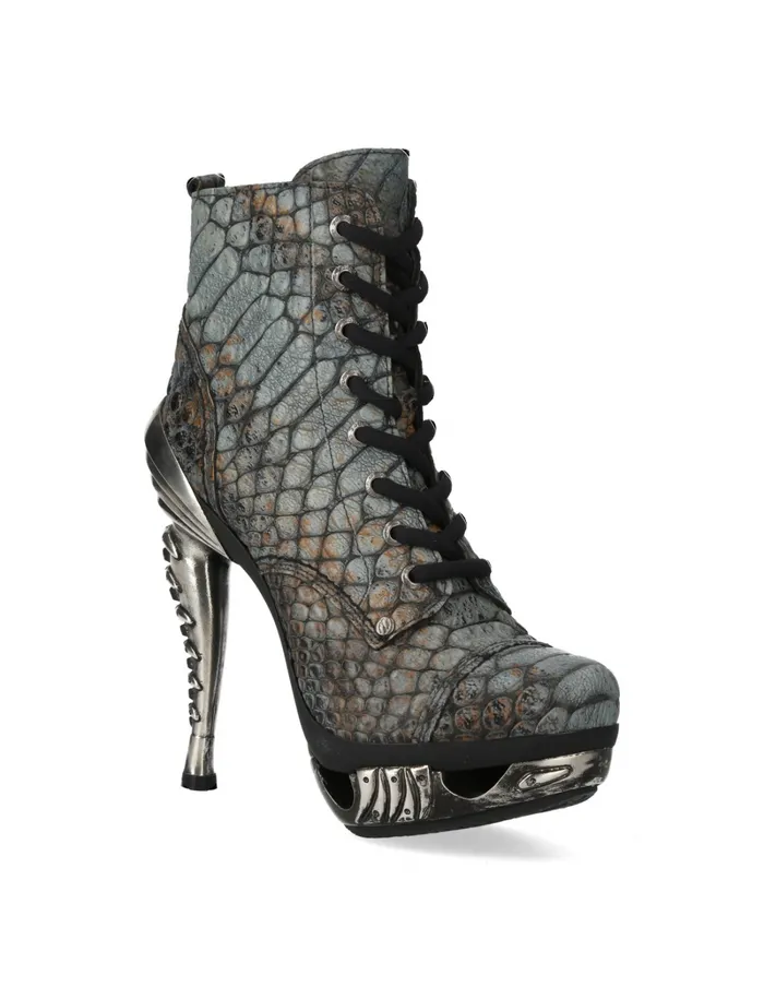 Women New Rock Ankle Boot Punk MMag016C40 Heels Women New Rock Ankle Boot Punk MMag016C40 Heels