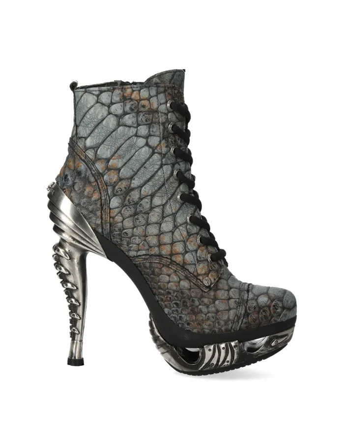 Women New Rock Ankle Boot Punk MMag016C40 Heels Women New Rock Ankle Boot Punk MMag016C40 Heels