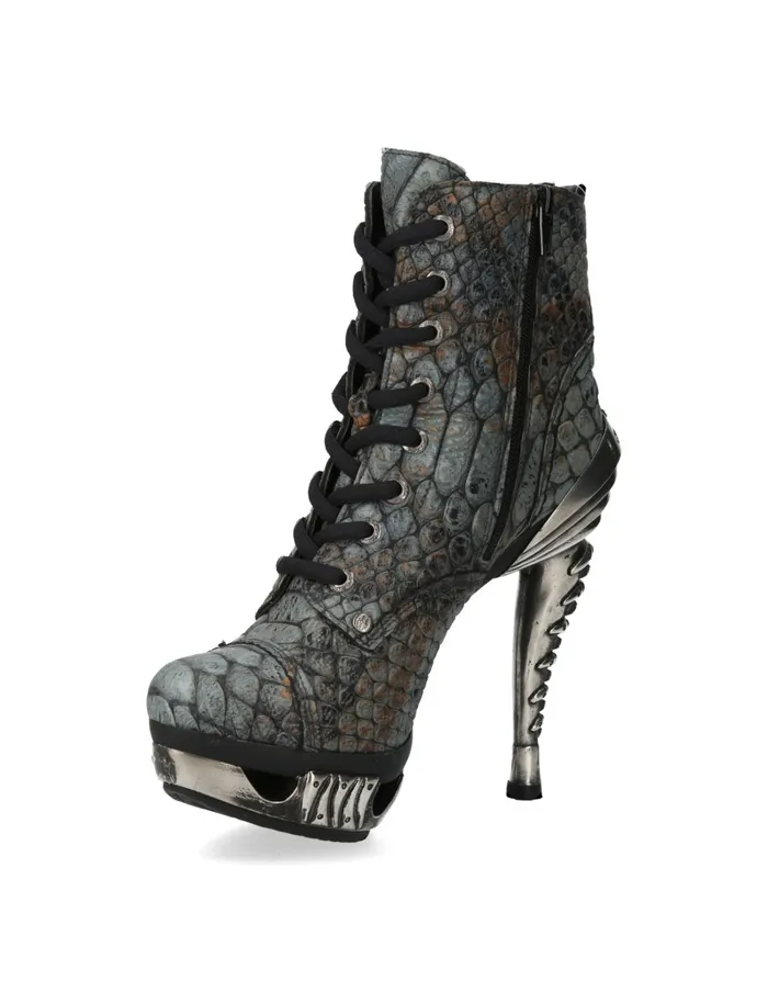 Women New Rock Ankle Boot Punk MMag016C40 Heels Women New Rock Ankle Boot Punk MMag016C40 Heels