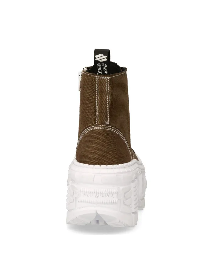 Women New Rock Ankle Boot Tank MWall005V28 Platform