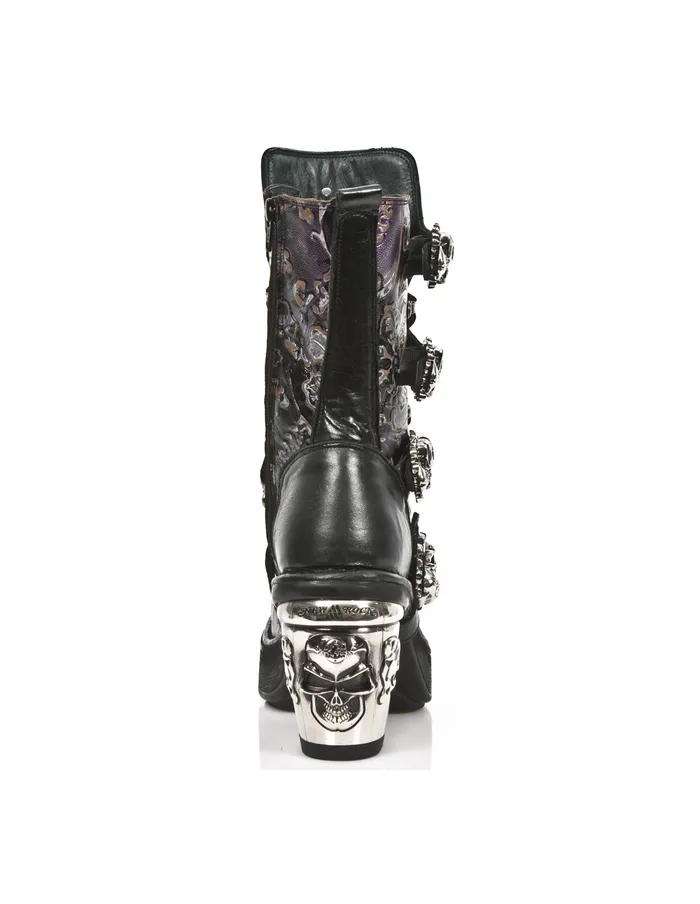 Women New Rock Metallic M8366C6 Heels Women New Rock Metallic M8366C6 Heels