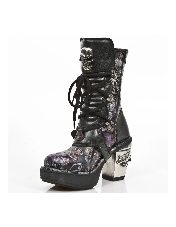 Women New Rock Metallic M8366C6 Heels Women New Rock Metallic M8366C6 Heels