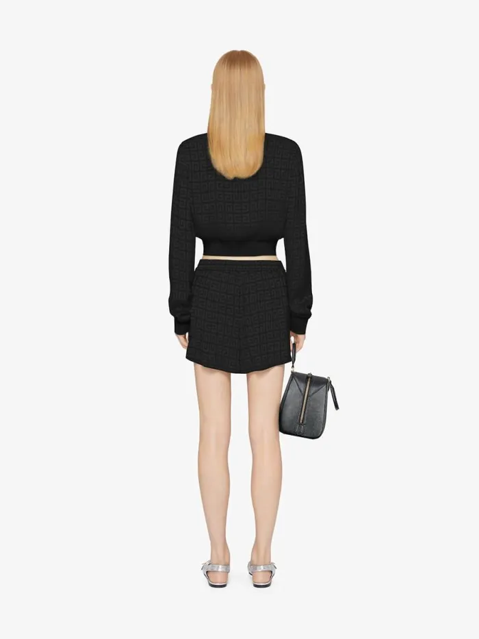 Women Outerwear and Blousons Givenchy Bomber In 4G Jacquard Black