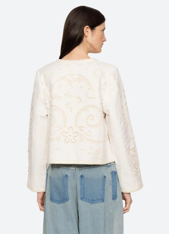 Women Outerwear Sea New York Edith Jacket White