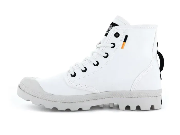 Women Palladium Boots Pampa Hi Htg Supply Star White