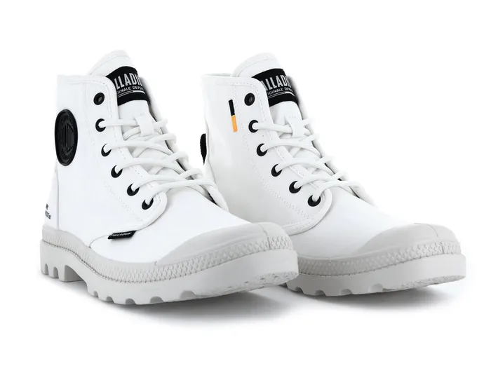 Women Palladium Boots Pampa Hi Htg Supply Star White