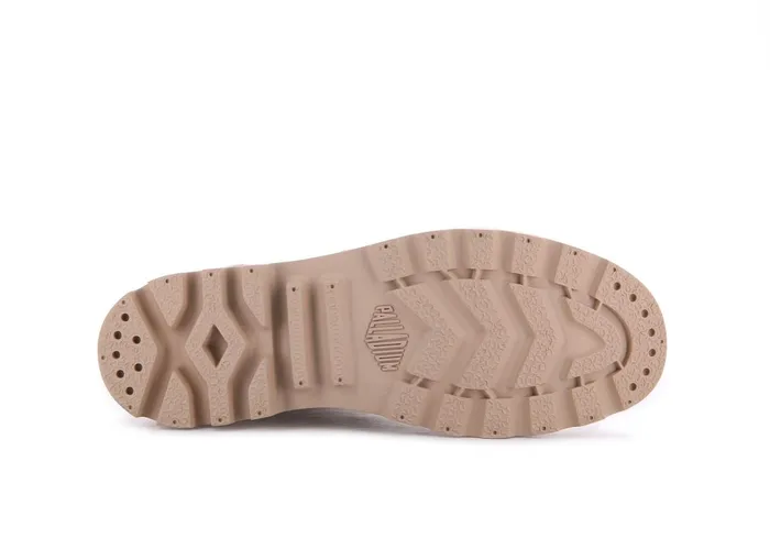 Women Palladium Boots Pampa Hi Zip Leather S Nude Light