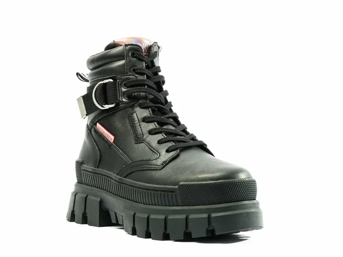 Women Palladium Boots Revolt Sport Ranger Blackblack