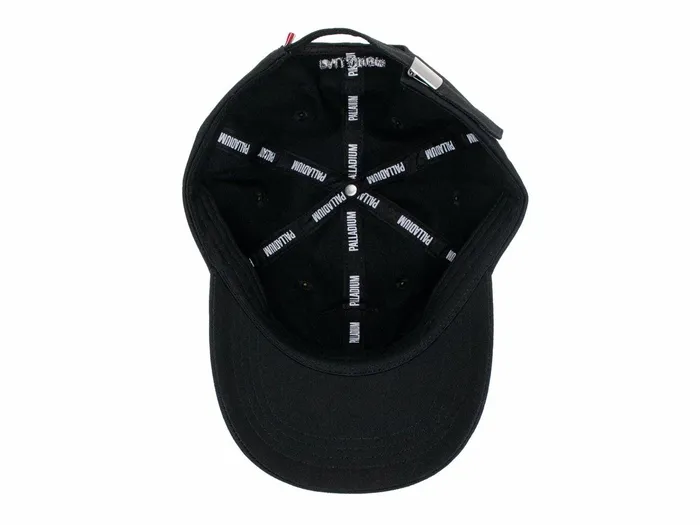 Women Palladium Hats Oasis Patches Cap Black Women Palladium Hats Oasis Patches Cap Black