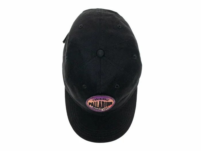 Women Palladium Hats Oasis Patches Cap Black Women Palladium Hats Oasis Patches Cap Black