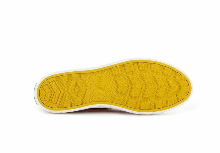 Women Palladium Sneakers Palla Ace Canvas Red Salsa