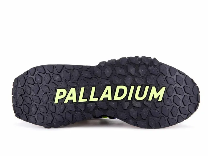 Women Palladium Sneakers Troop Runner Lace It Olive Night Firecracker